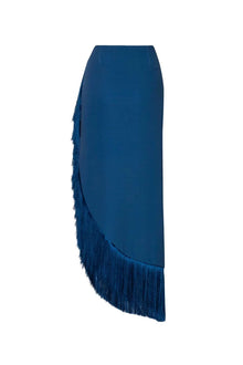 Aperol Midi Skirt | Blue Sail