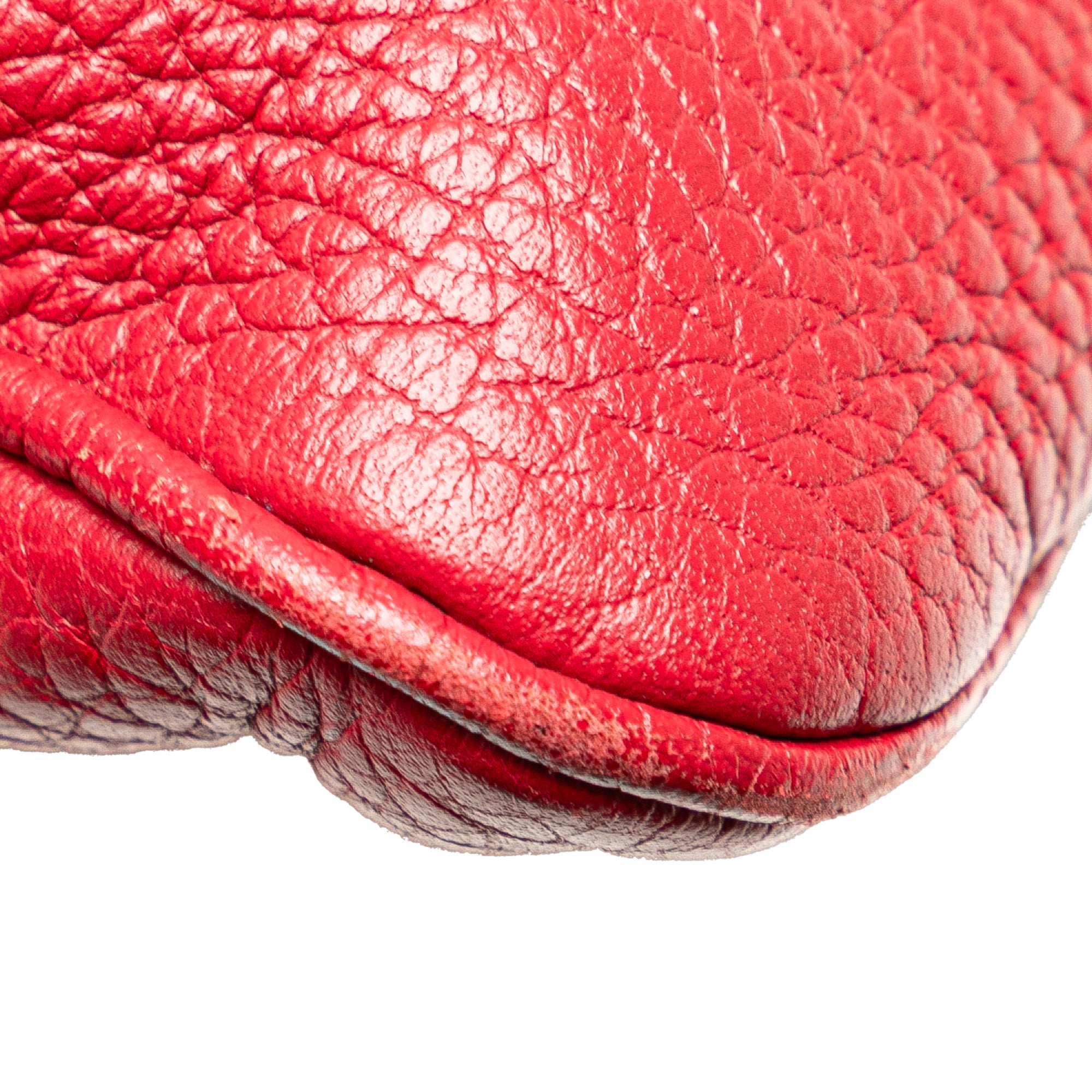 Loewe | Pre-Owned Leather Crossbody | Red