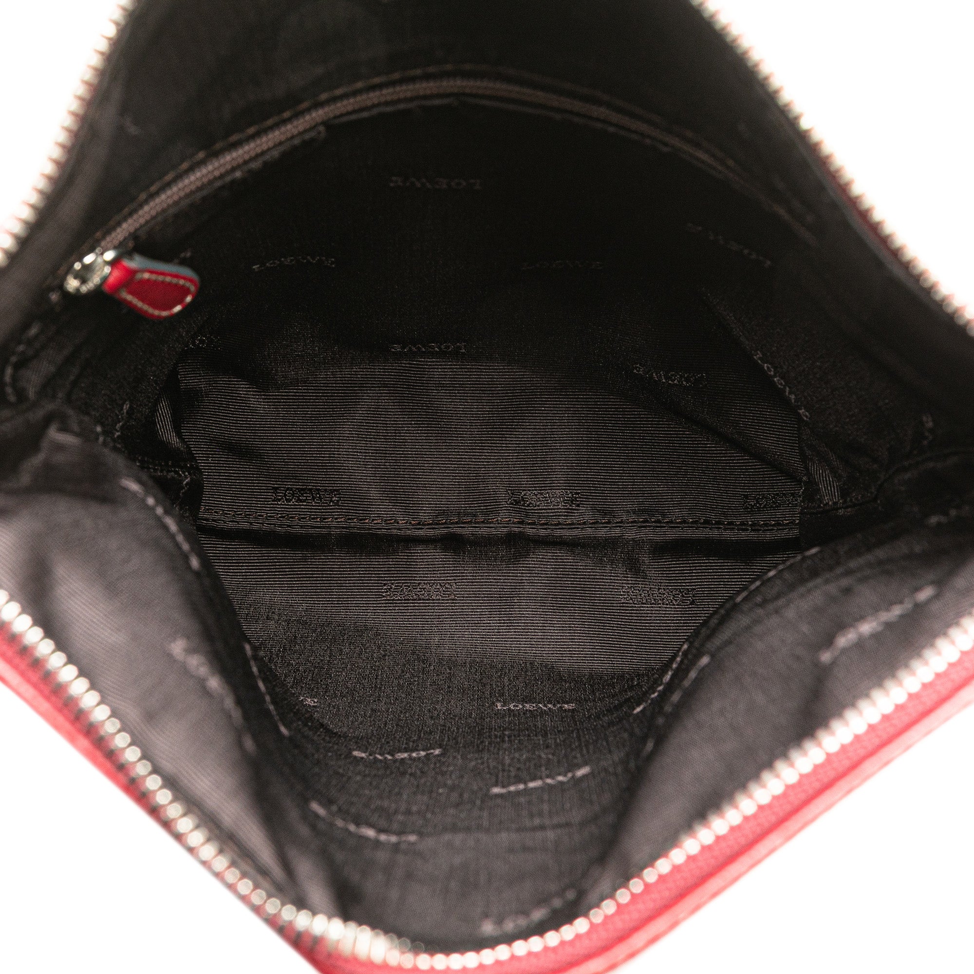 Loewe | Pre-Owned Leather Crossbody | Red