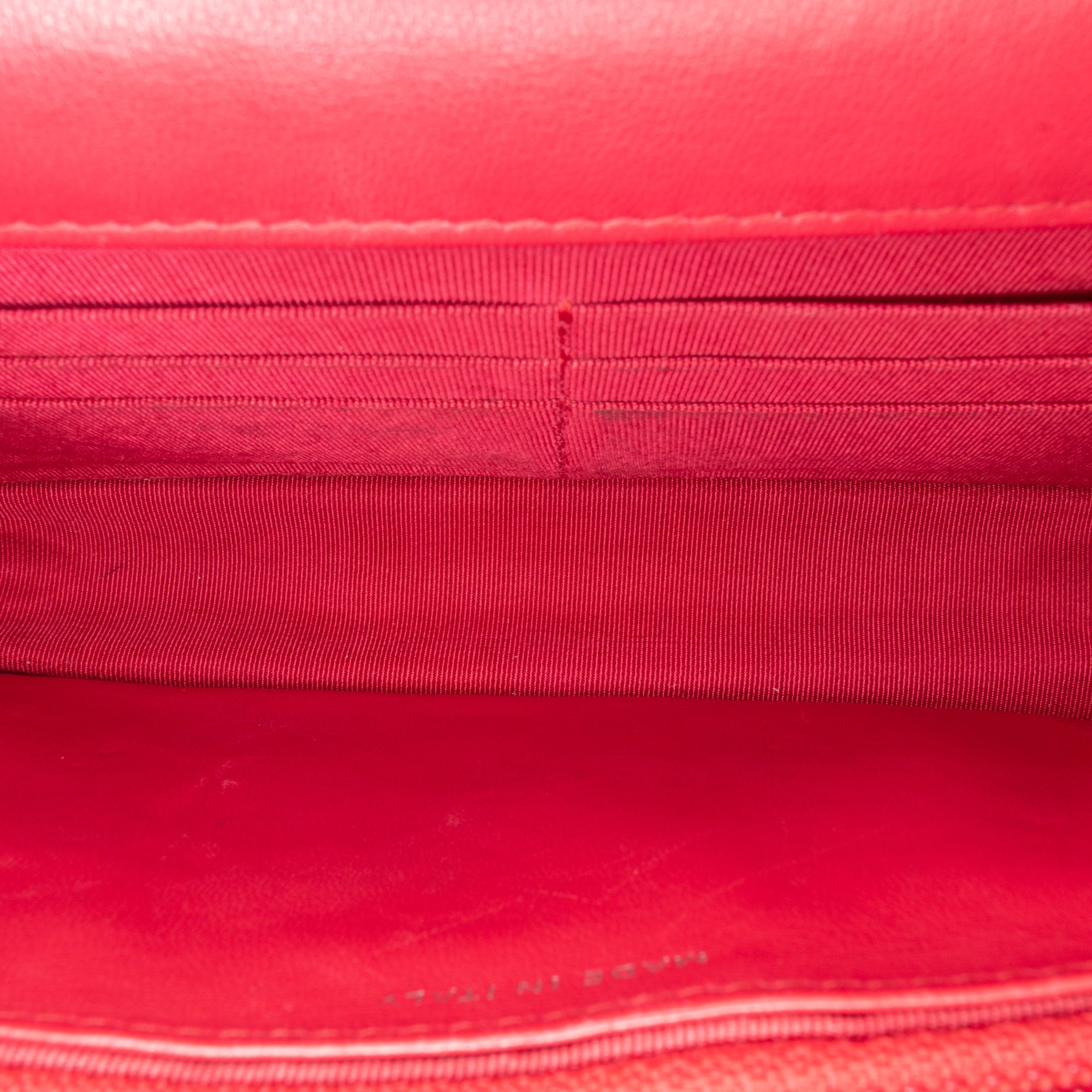 Chanel | Pre-Owned Classic Lambskin Wallet on Chain | Pink/Dark Pink