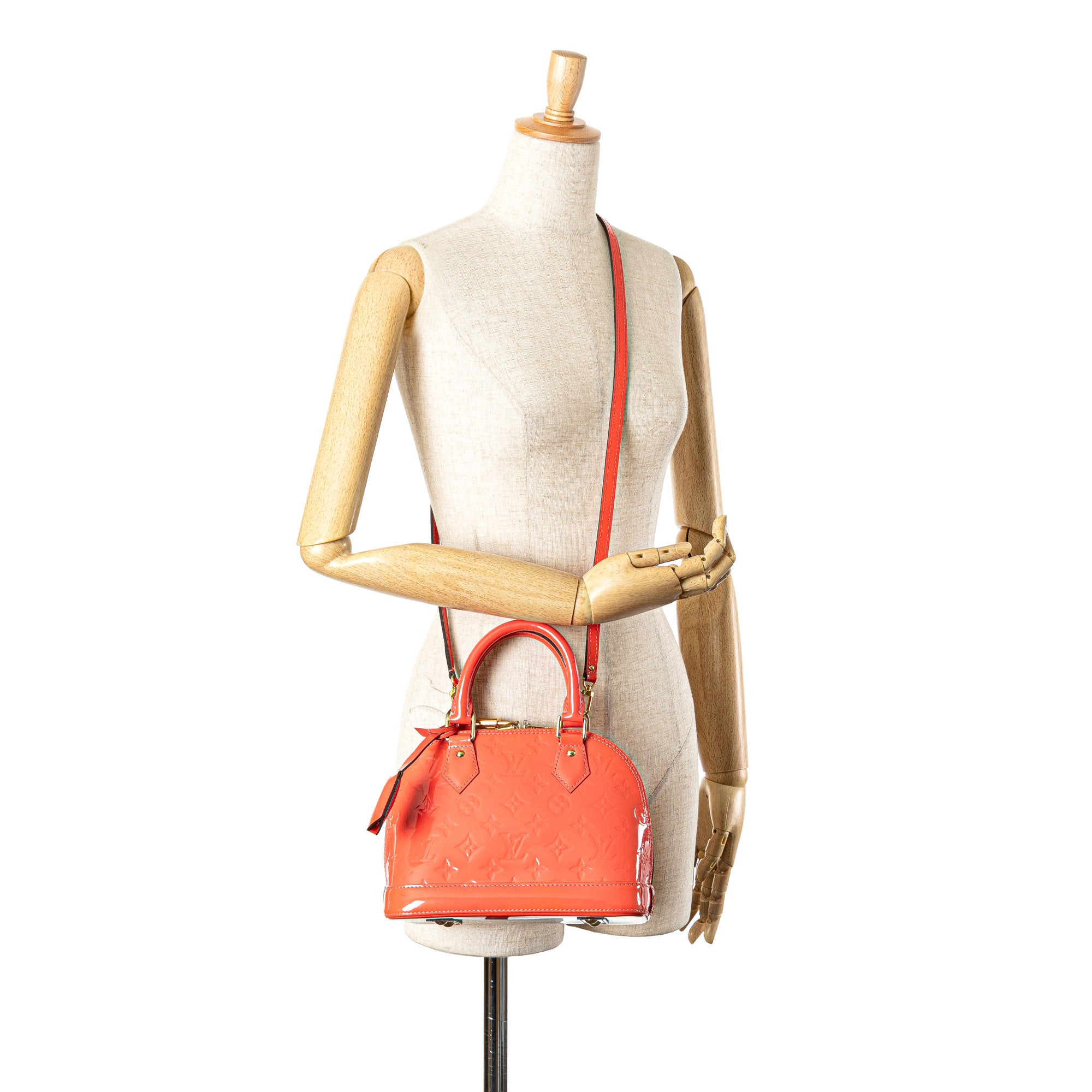 Louis Vuitton | Pre-Owned Monogram Vernis Alma BB | Orange