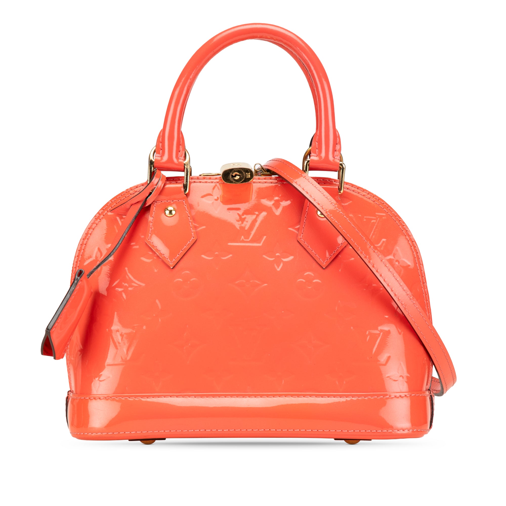 Louis Vuitton | Pre-Owned Monogram Vernis Alma BB | Orange