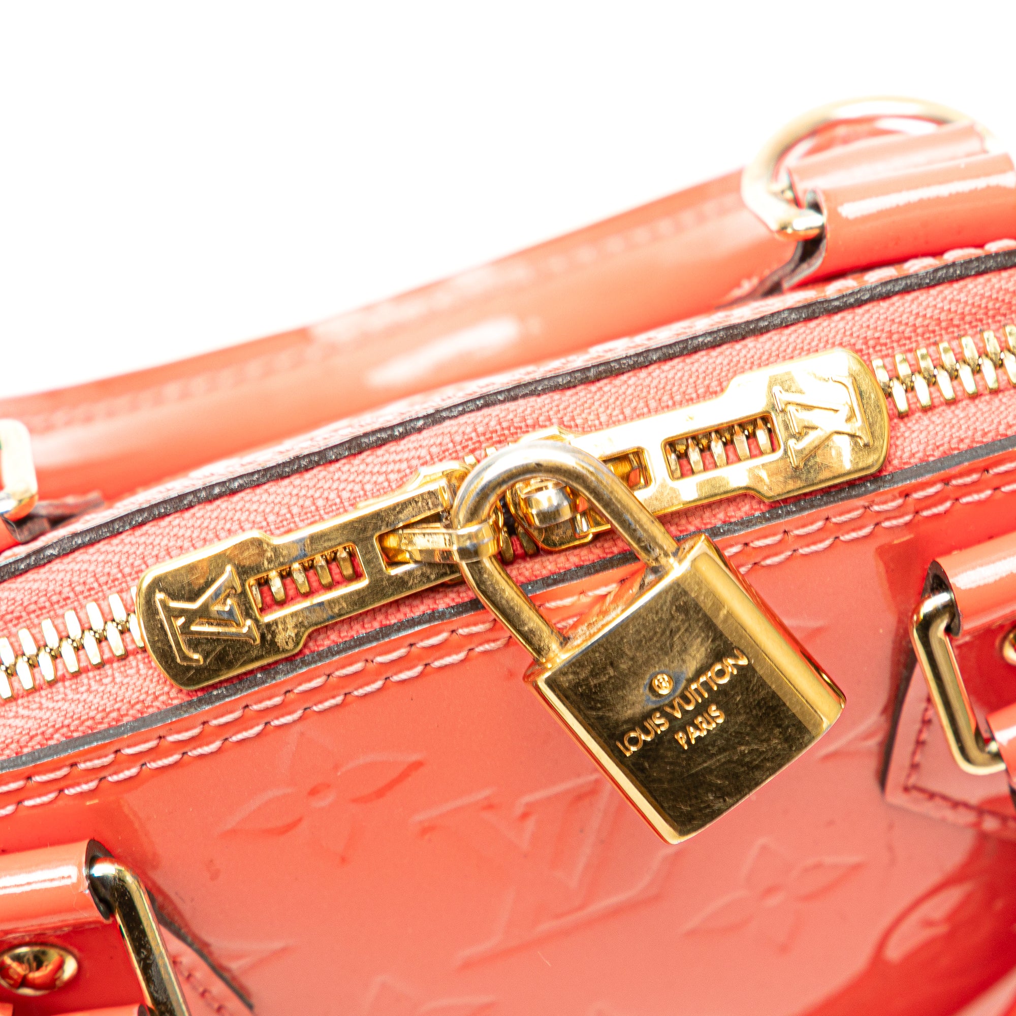 Louis Vuitton | Pre-Owned Monogram Vernis Alma BB | Orange