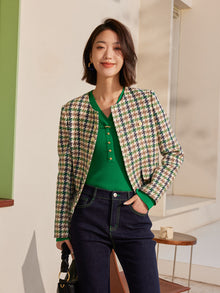 Wool Knitted Sweater | Green