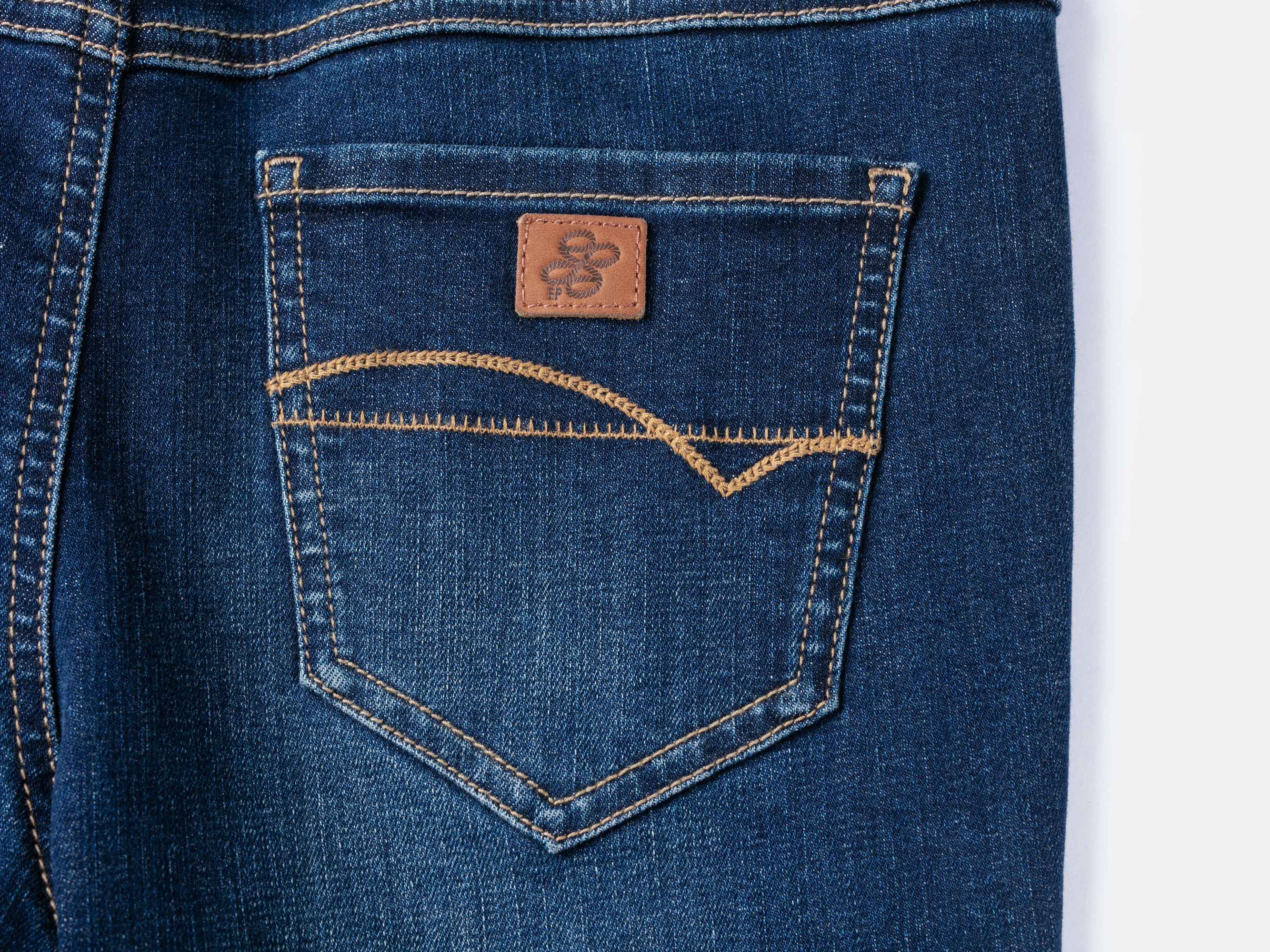 Springy Cropped Jeans | Blue