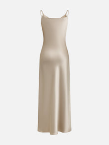 Acetic Acid Suspenders Dress | Camel