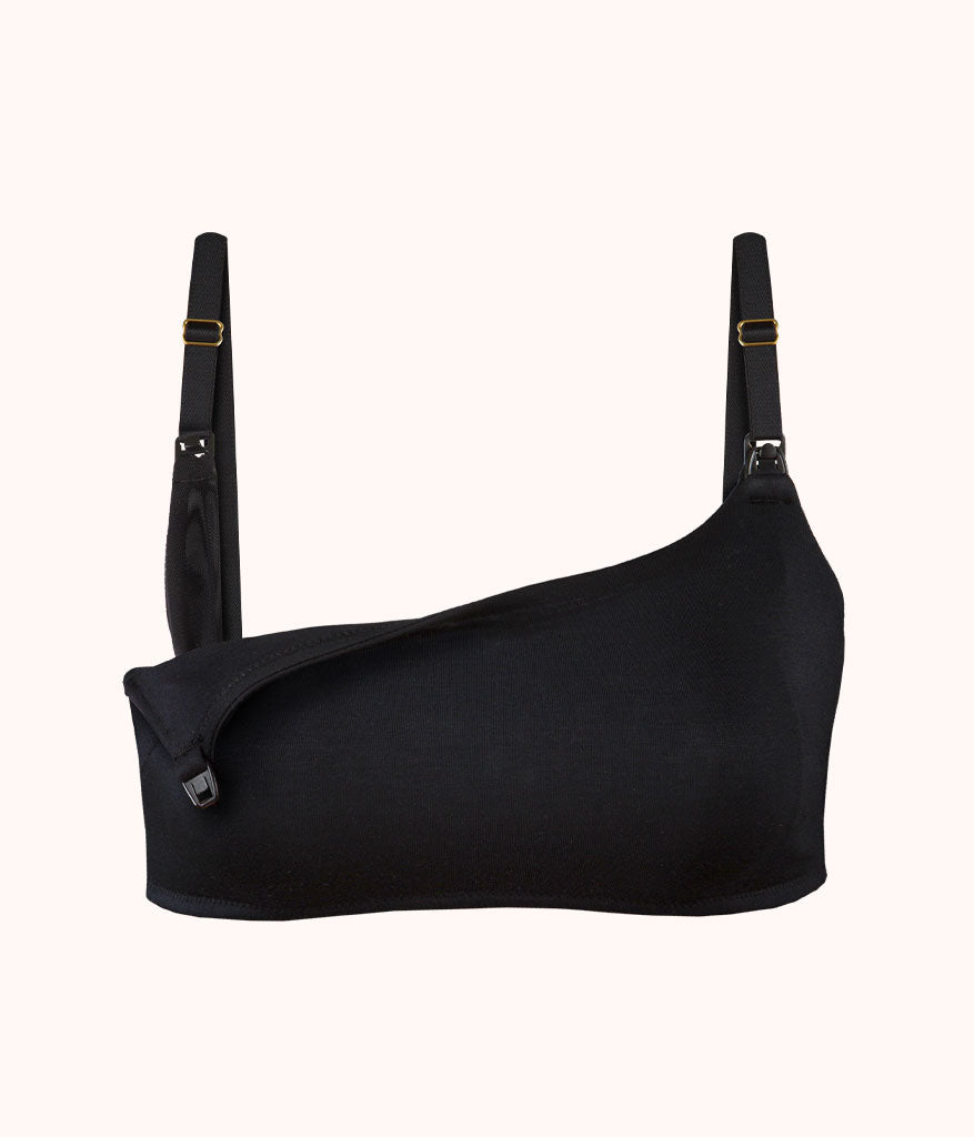 The All-Day Nursing Bralette | Jet Black
