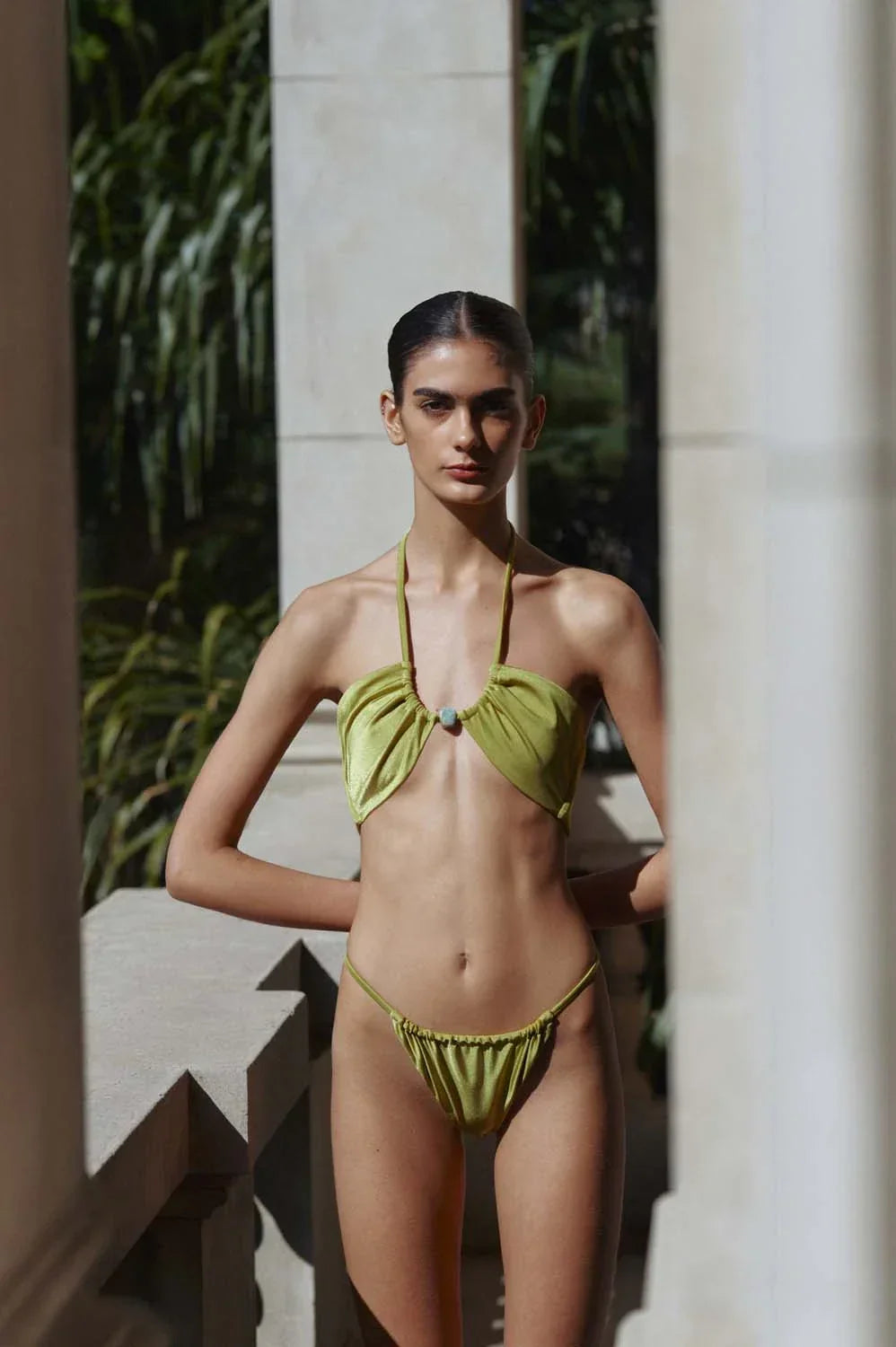 Kei Bikini Top | Pistachio