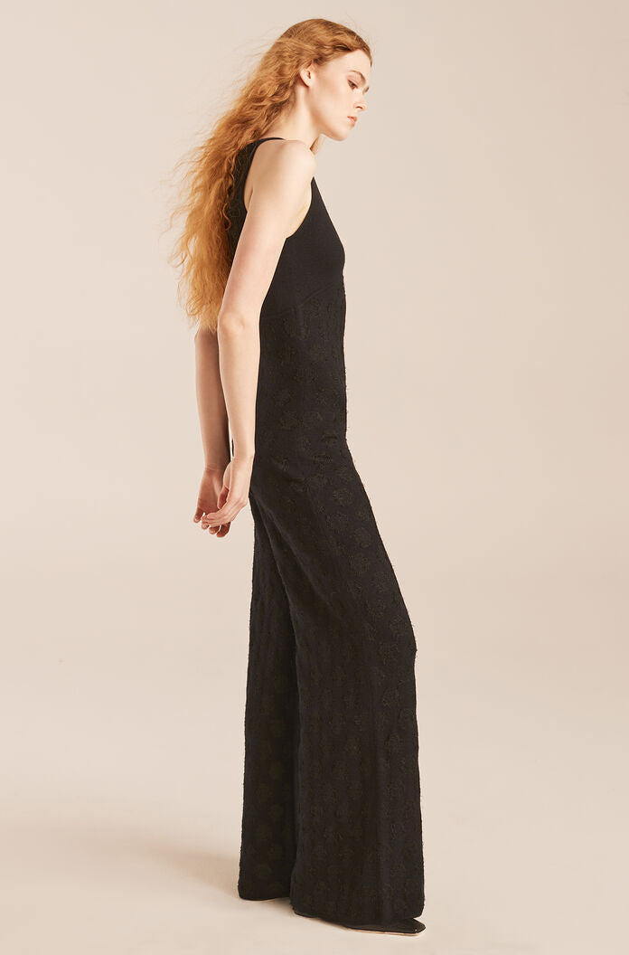 Doily Jumpsuit | Black