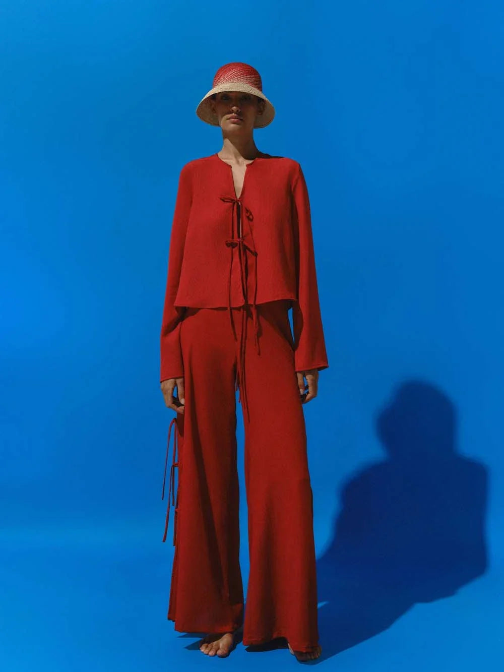 Parma Pants | Fire Red