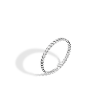 Skinny Love Me Knot Ring Vermeil White Gold 14K White Gold 18K White Gold First