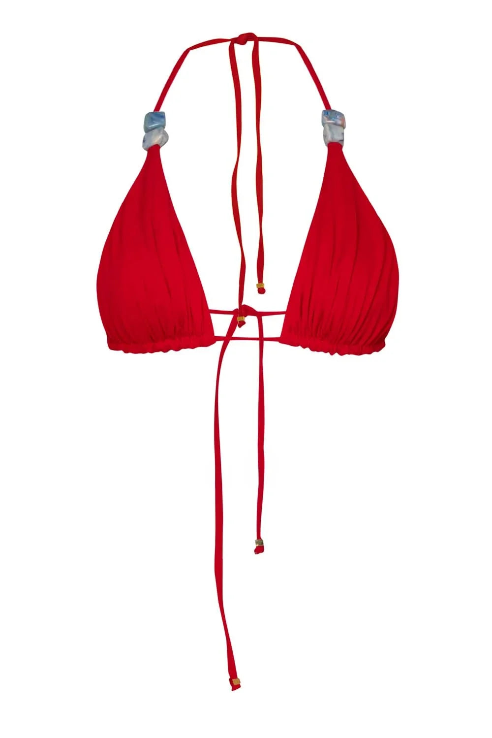 Gaia Bikini Top | Fire Red