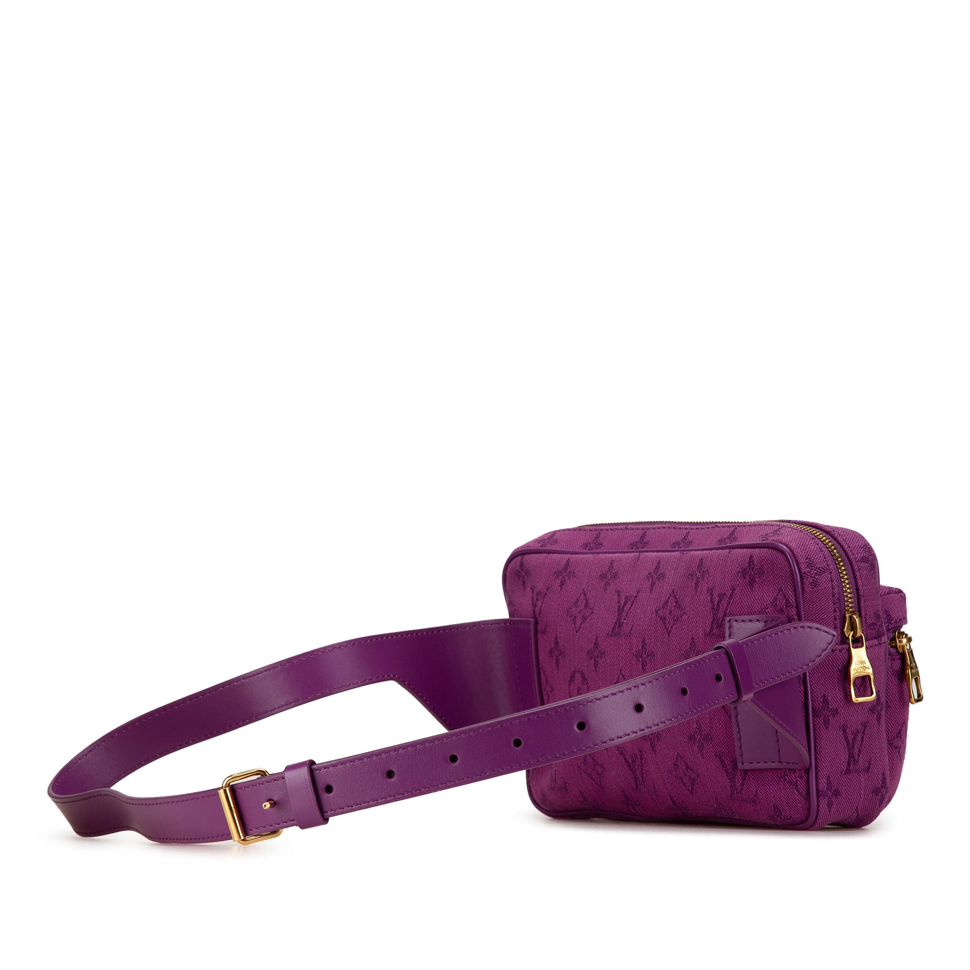 Louis Vuitton | Pre-Owned Monogram Denim Outdoor Bumbag | Purple