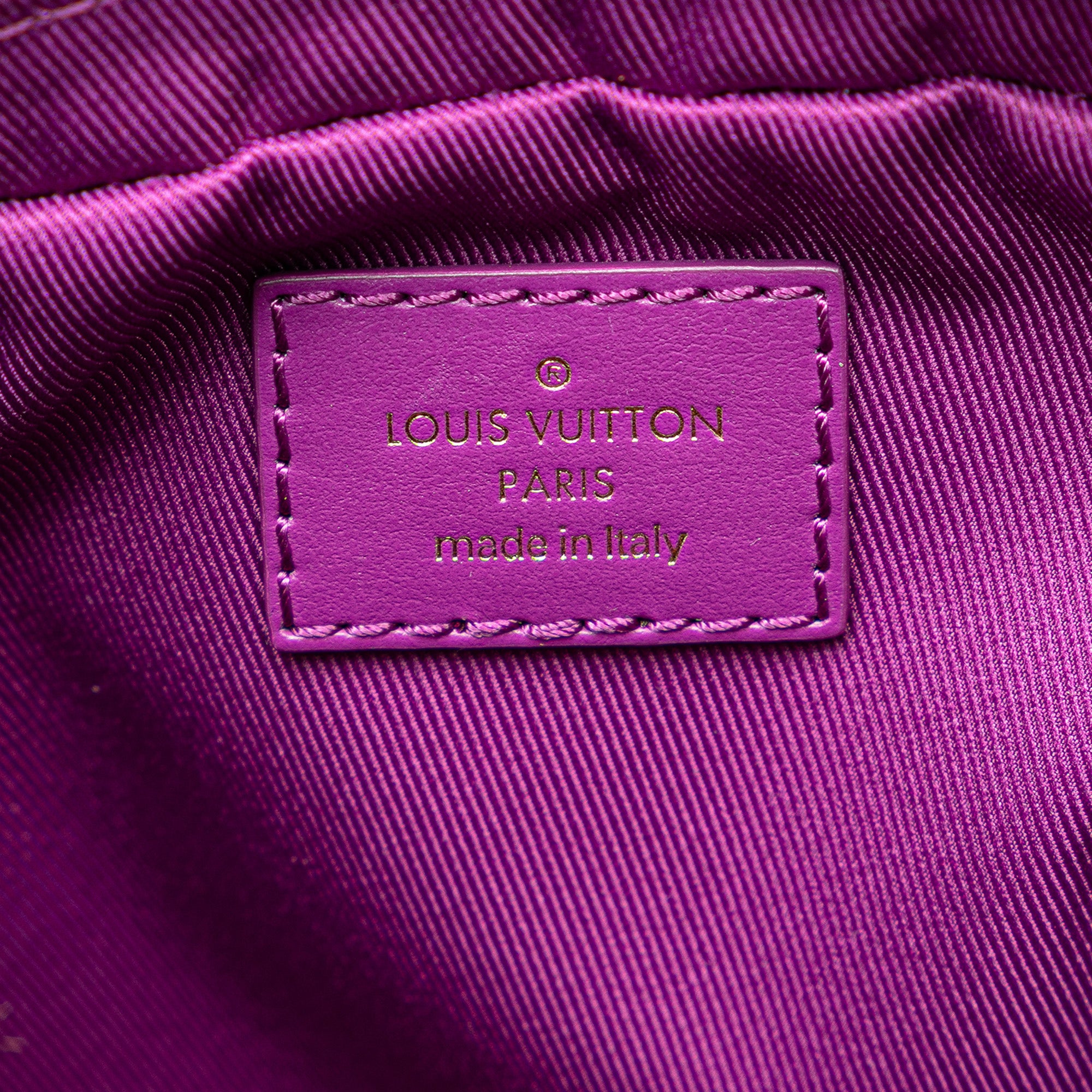 Louis Vuitton | Pre-Owned Monogram Denim Outdoor Bumbag | Purple