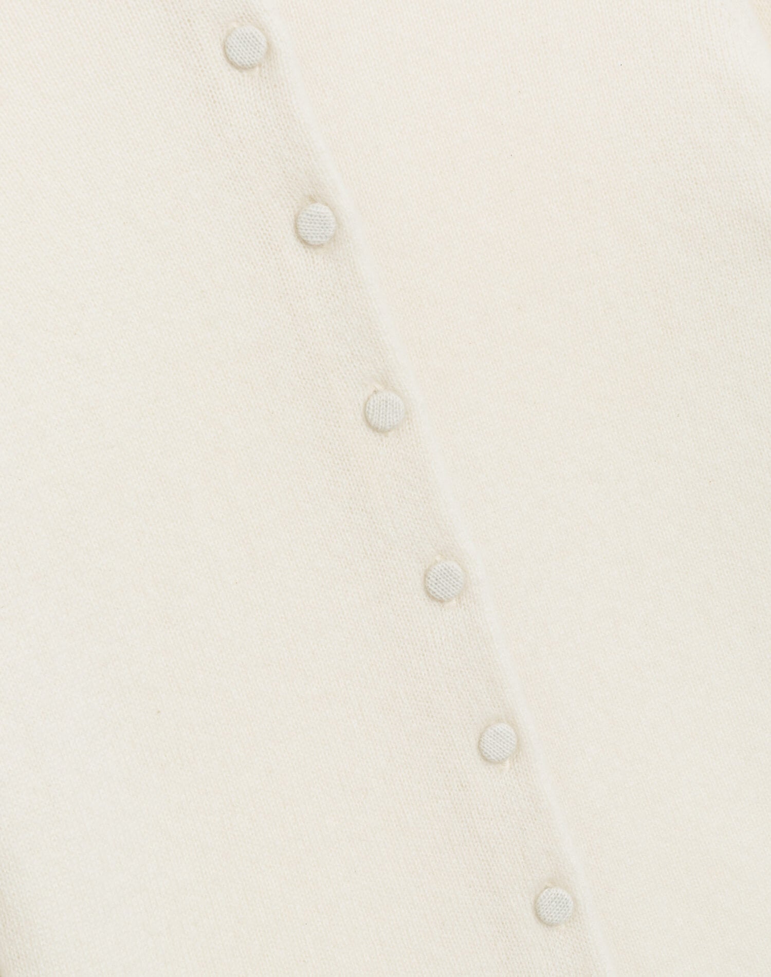 Womens | Cashmere Crewneck Cardigan | Ivory