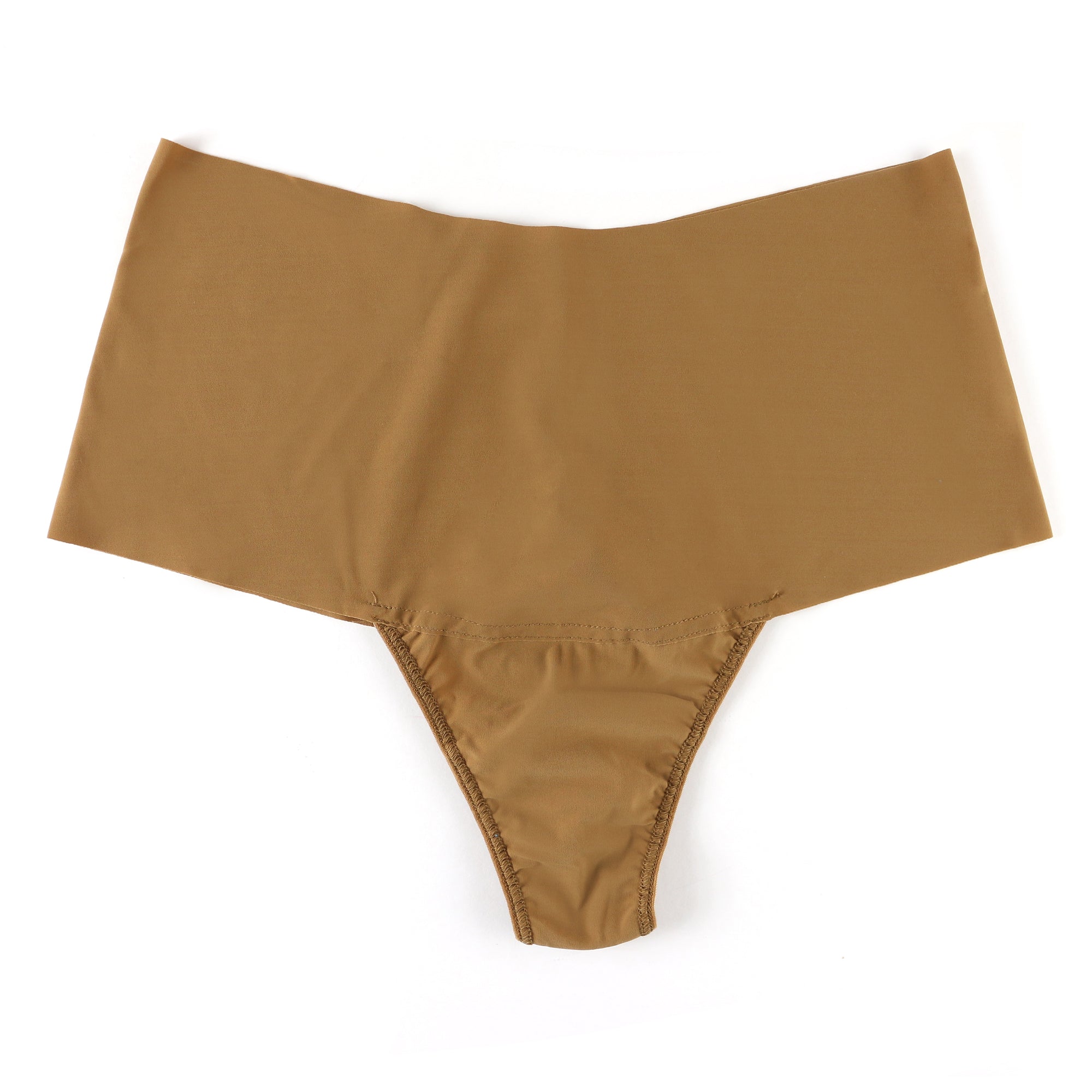 BreatheSoft Hi-Rise Thong | Toffee