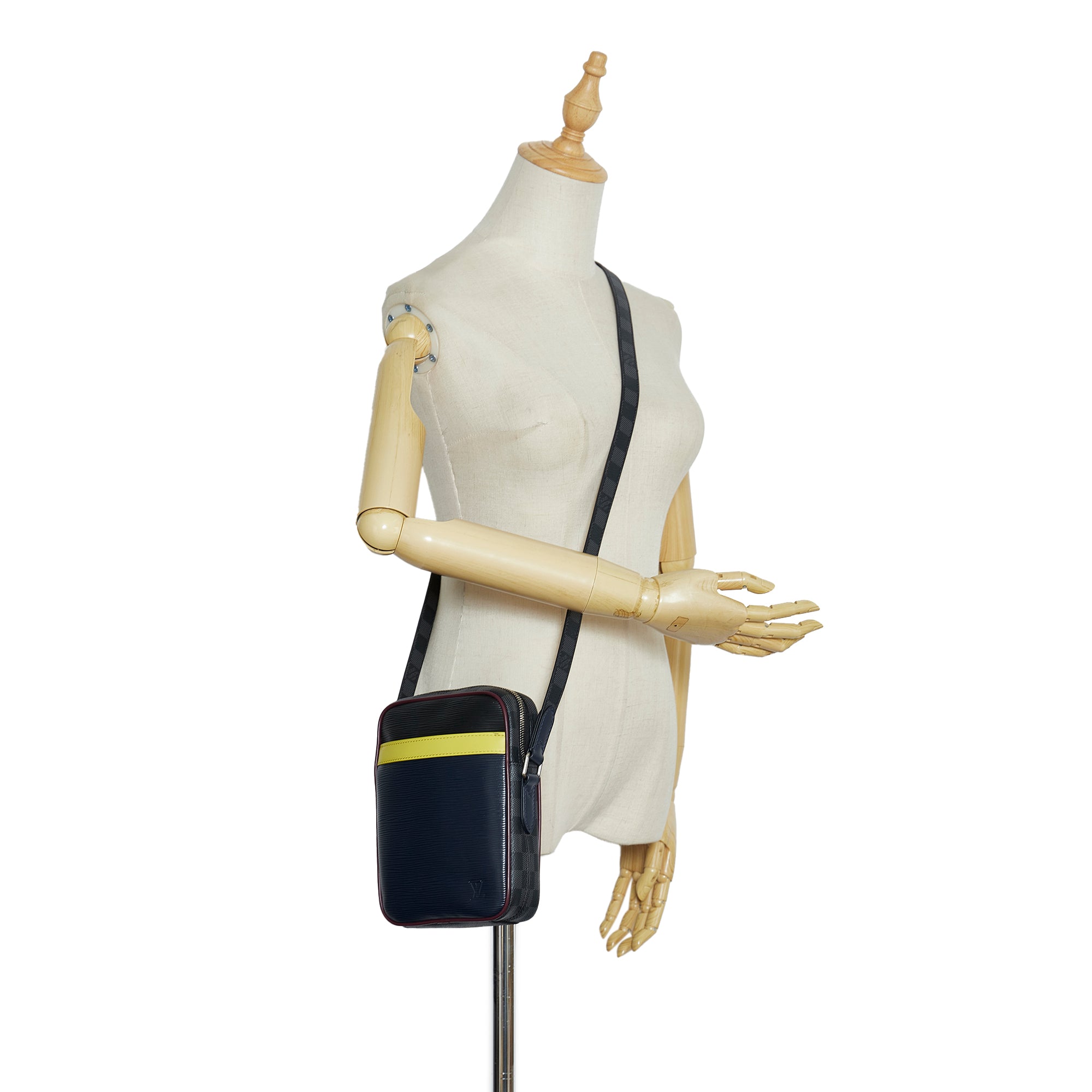 Louis Vuitton | Pre-Owned Epi Damier Graphite Danube Slim | Black