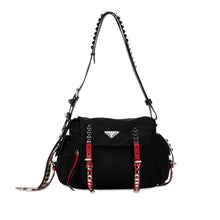 Prada | Pre-Owned Tessuto Elektra Crossbody | Black