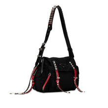 Prada | Pre-Owned Tessuto Elektra Crossbody | Black