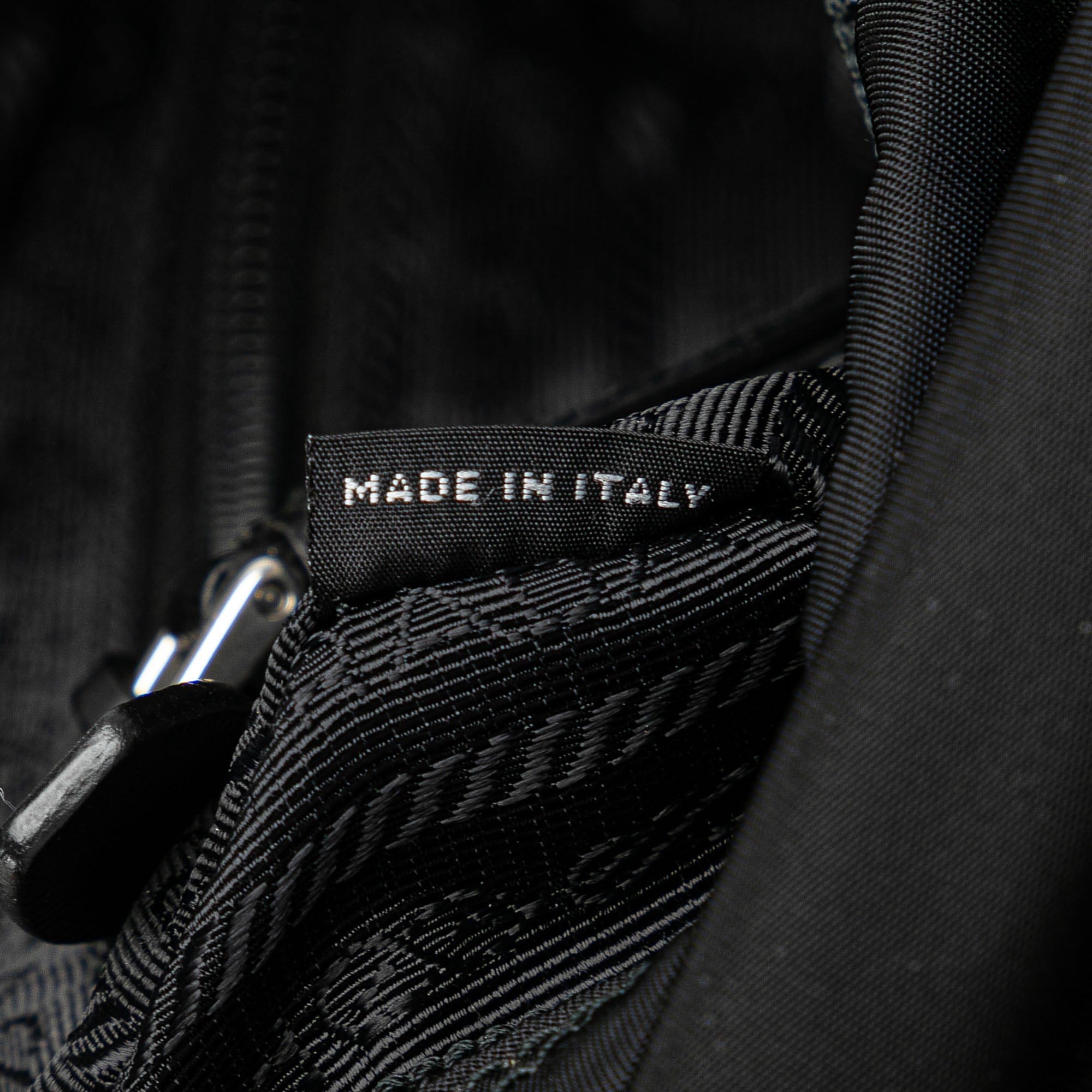 Prada | Pre-Owned Tessuto Elektra Crossbody | Black