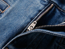 Long-staple Cotton Slim Jeans | Blue
