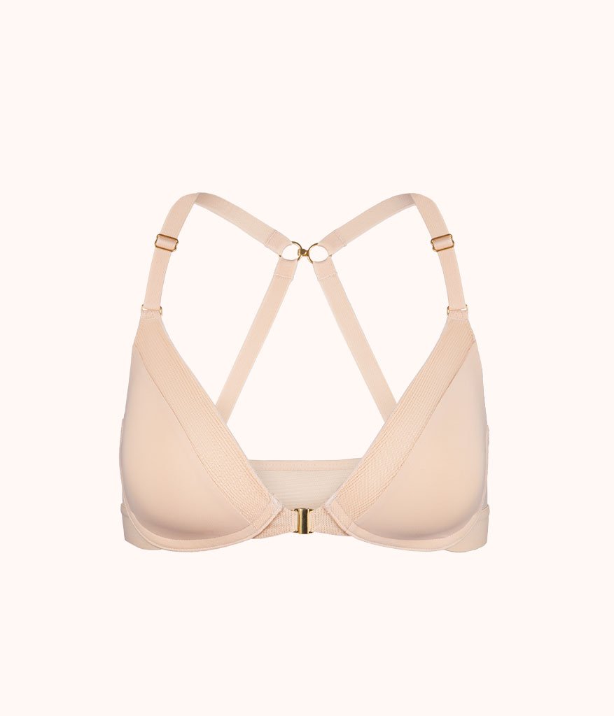 The Front Close No-Wire Bra | Toasted Almond