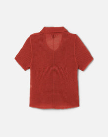 Womens | Amelia Cashmere Polo | Heritage Red