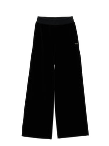 Girls | Chenille Palazzo Trousers | Black