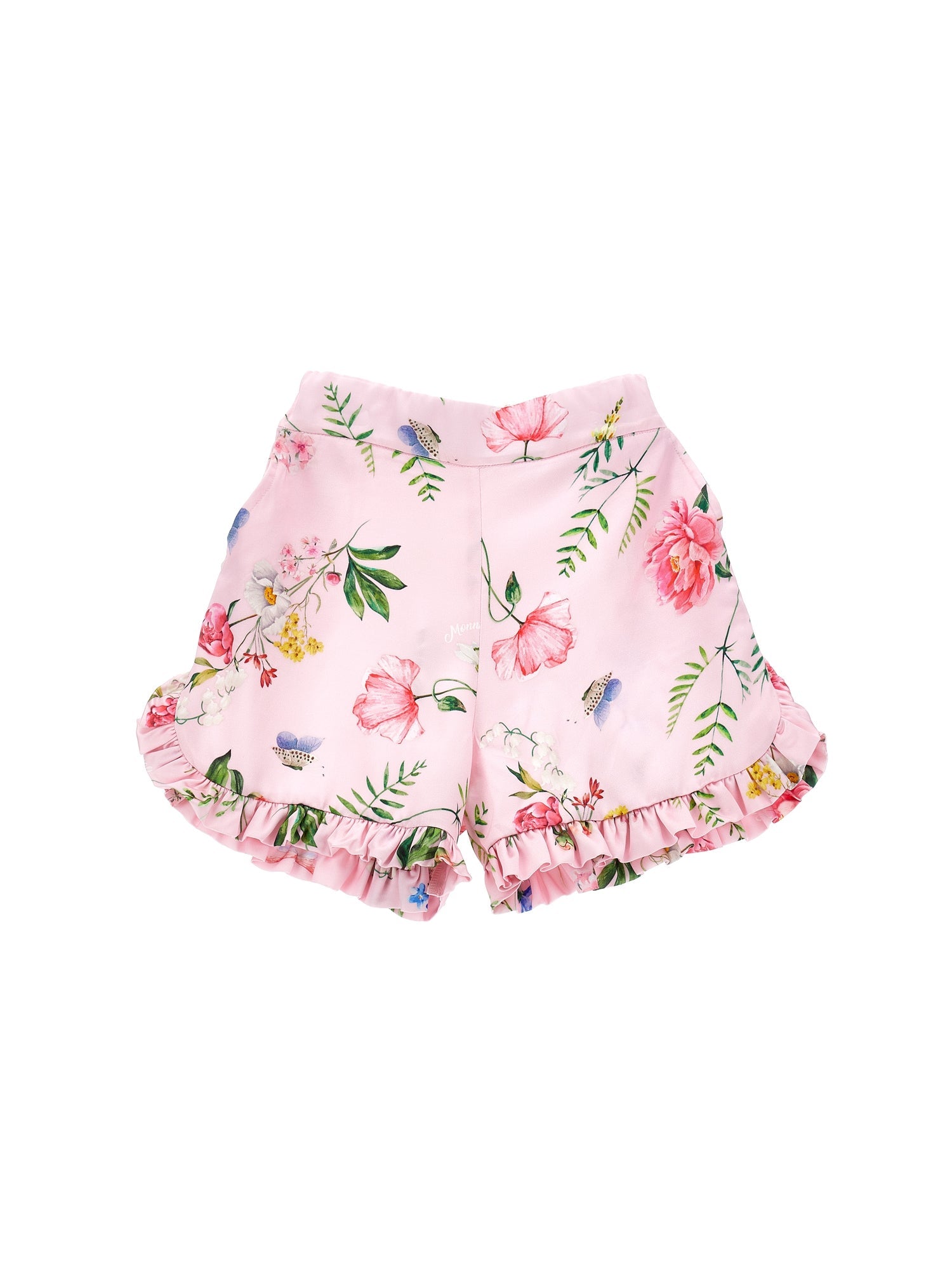 Girls | Botanical Satin Shorts | FairyTale/Multicolor