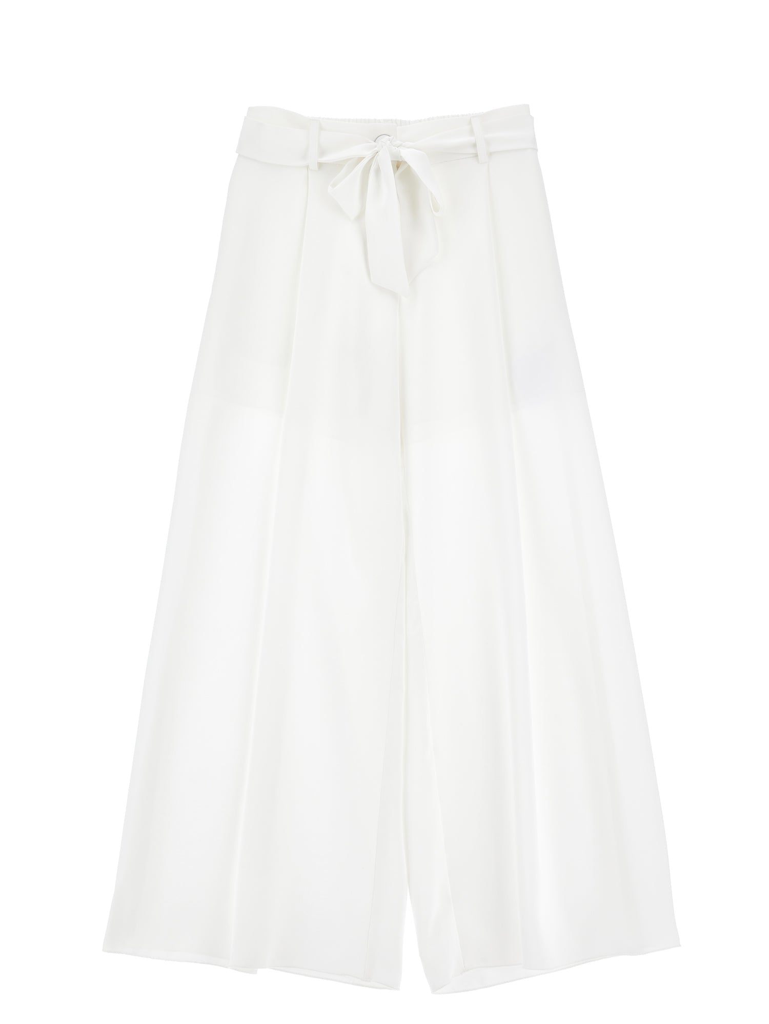 Girls | Elegant Satin Trousers | Cream