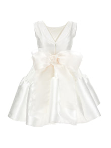 Girls | Cristina Mikado Dress | Cream