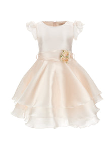 Girls | Organza Cloud Dress | Light Pink