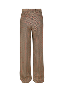 DRIES VAN NOTEN Porter Plaid Pants