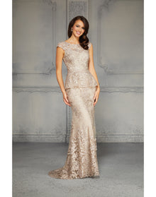 Evening Gown | Taupe