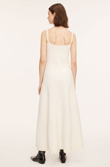 Felted Wool Sweater Dress | Ivory