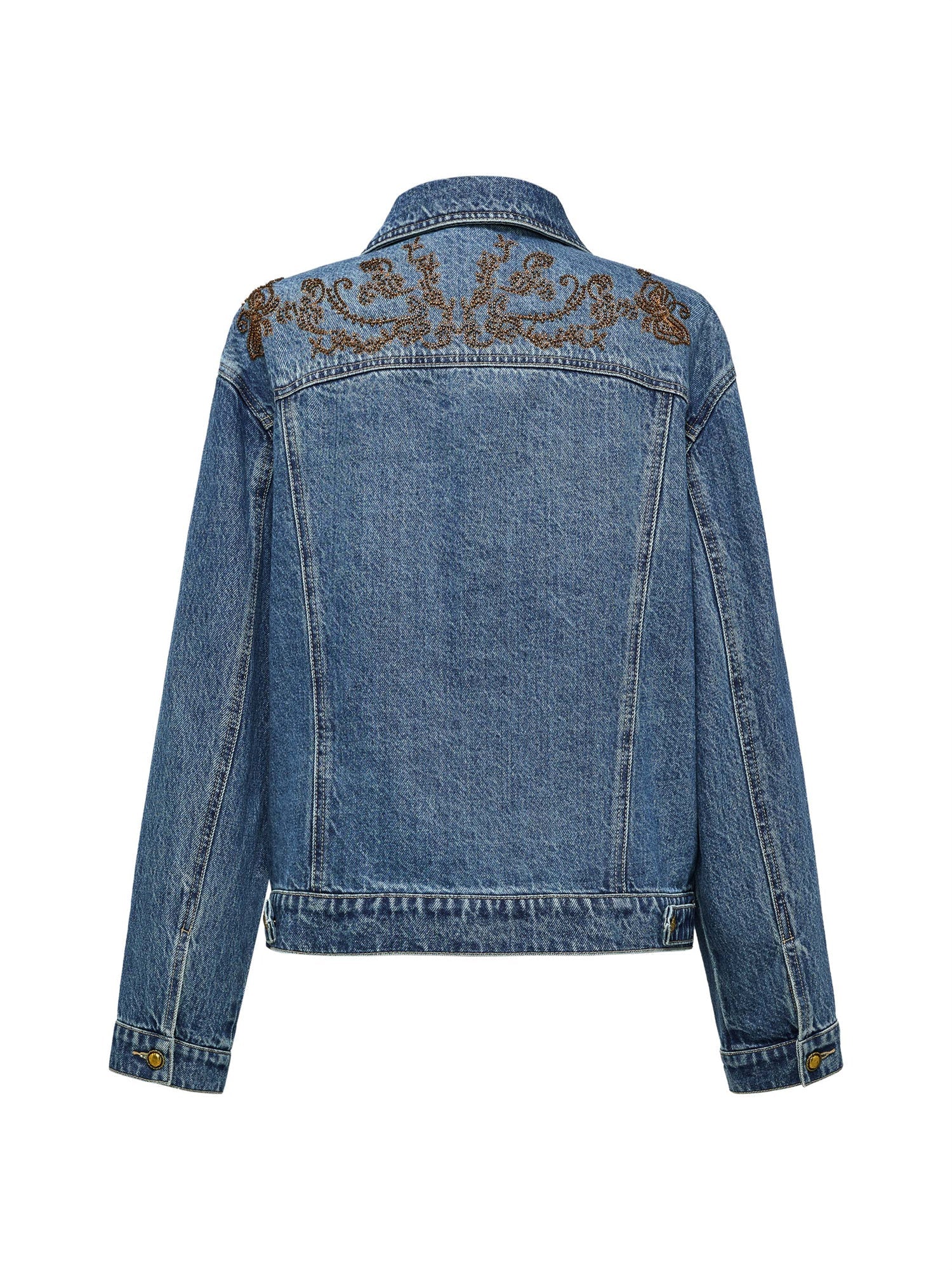 Retro Denim Jacket | Blue