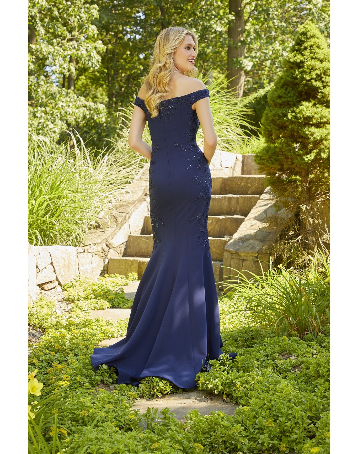 Evening Gown | Navy