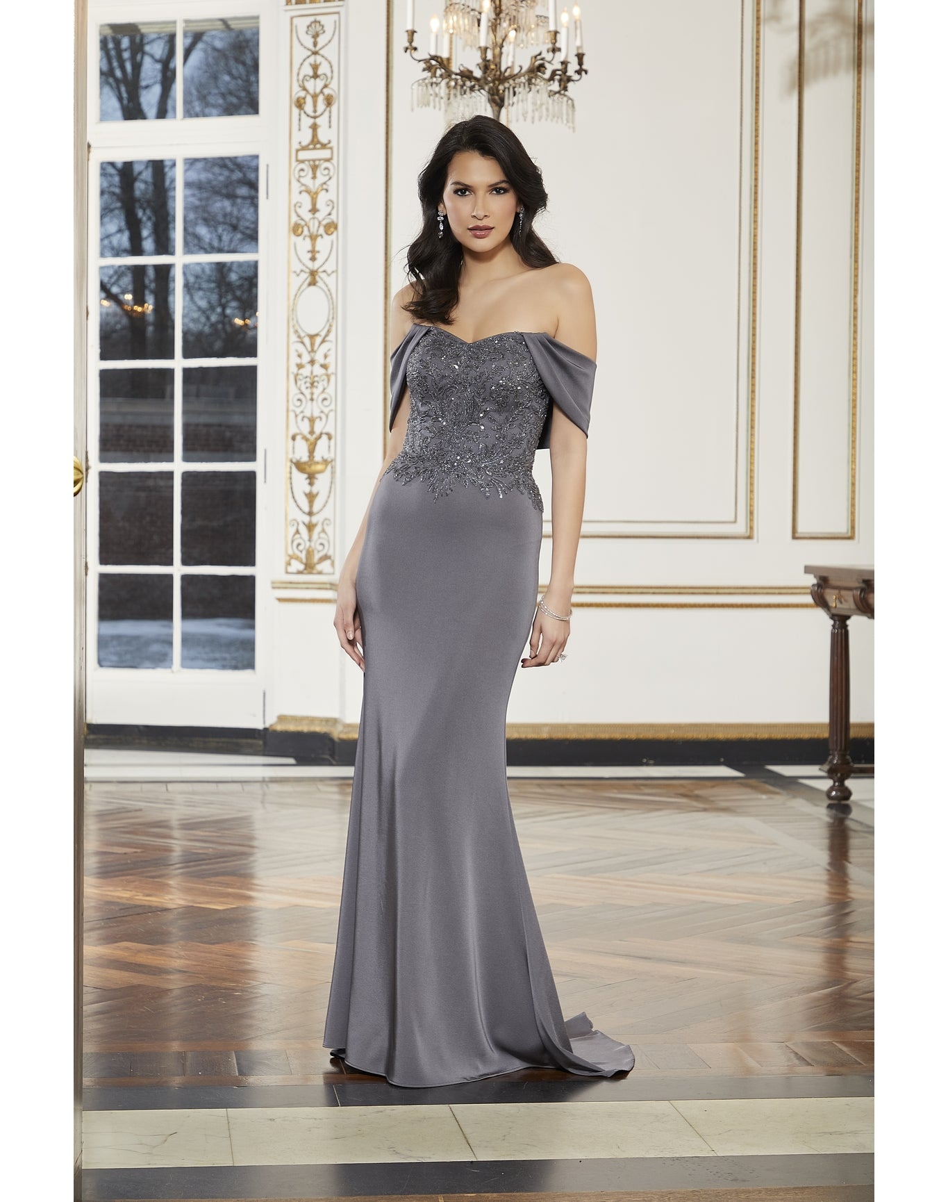 Evening Gown | Charcoal