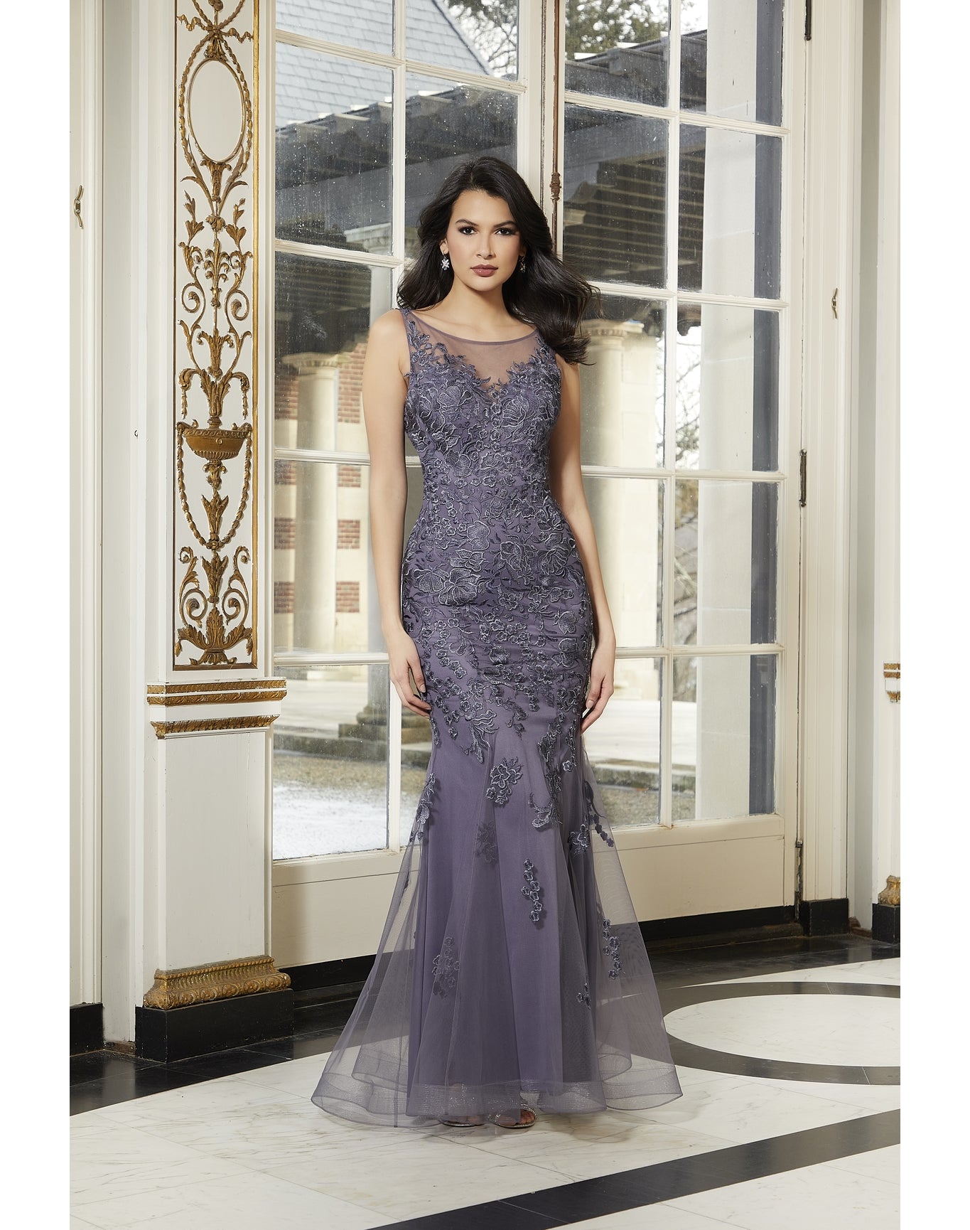 Evening Gown | Slate