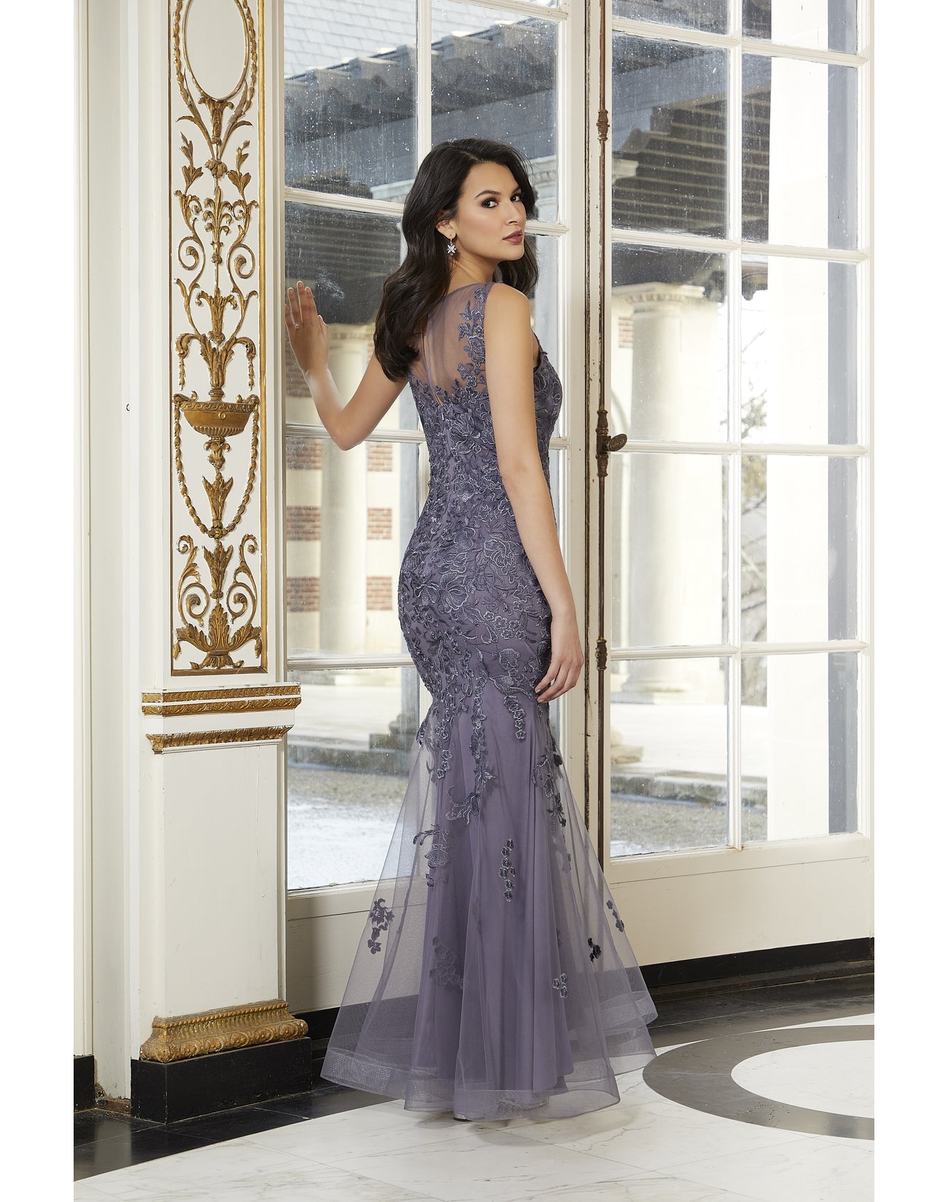 Evening Gown | Slate