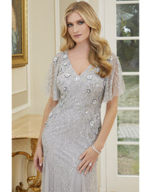 Evening Gown | Silver