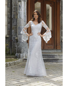 Evening Gown | Silver