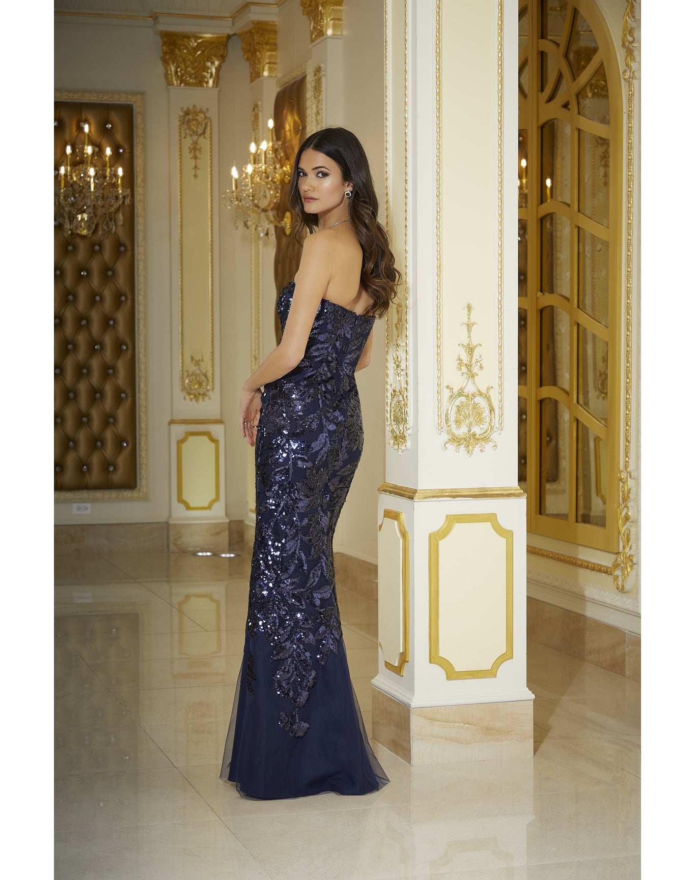 Evening Gown | Navy