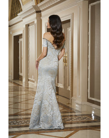 Evening Gown | Silver