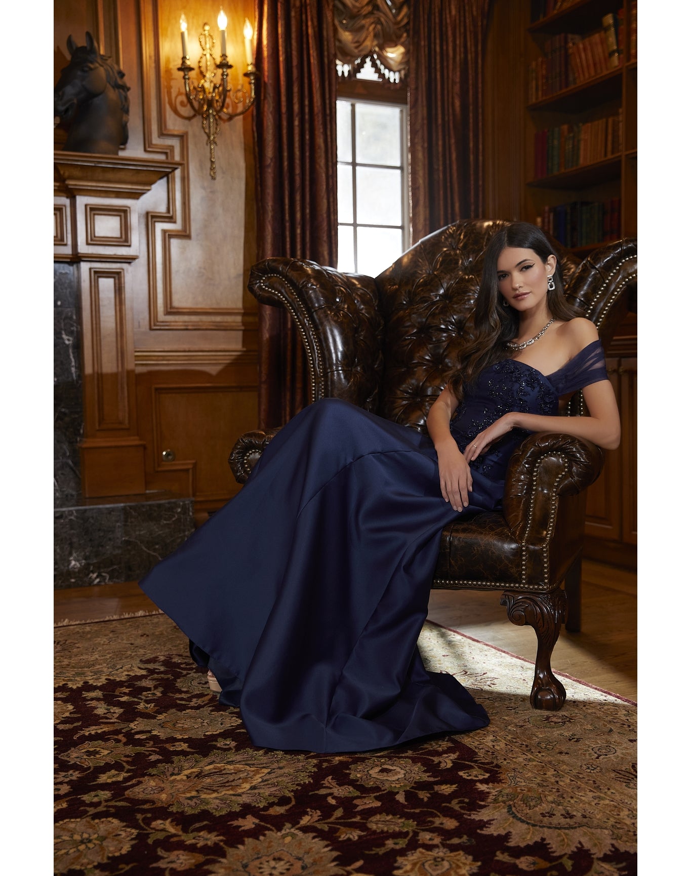Evening Gown | Navy