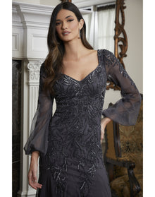 Evening Gown | Charcoal