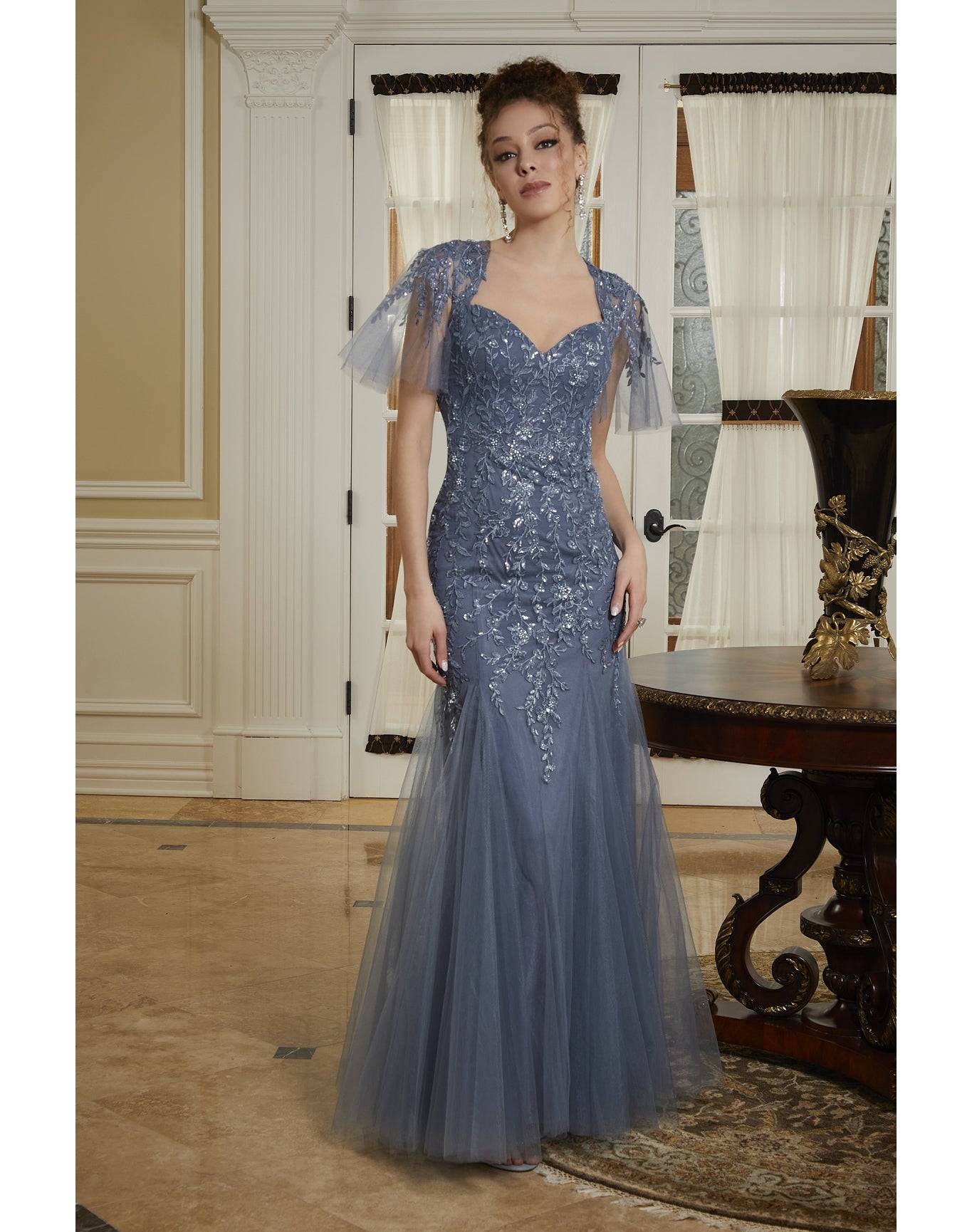 Evening Gown | Slate