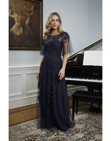 Evening Gown | Navy