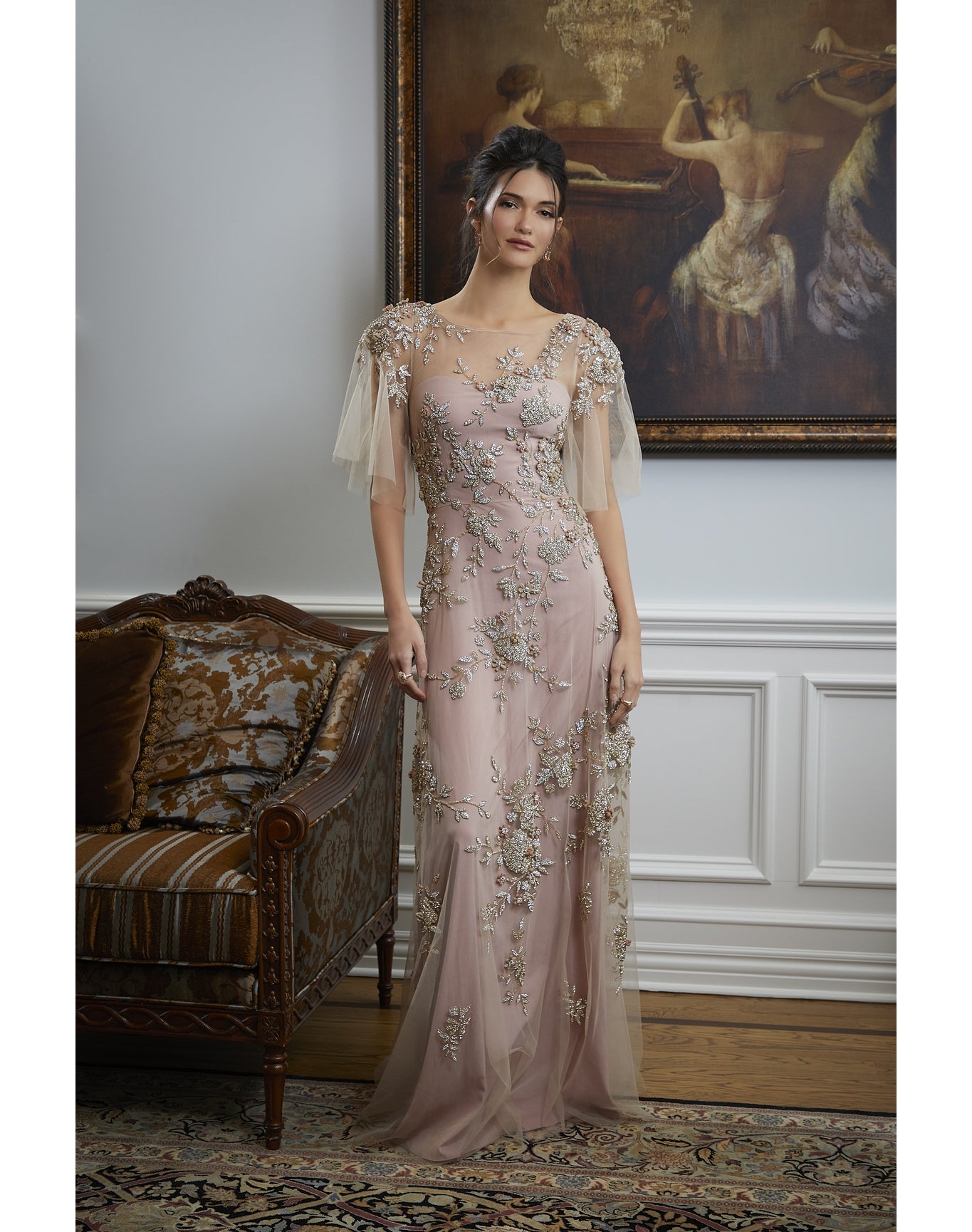 Evening Gown | Rose Gold