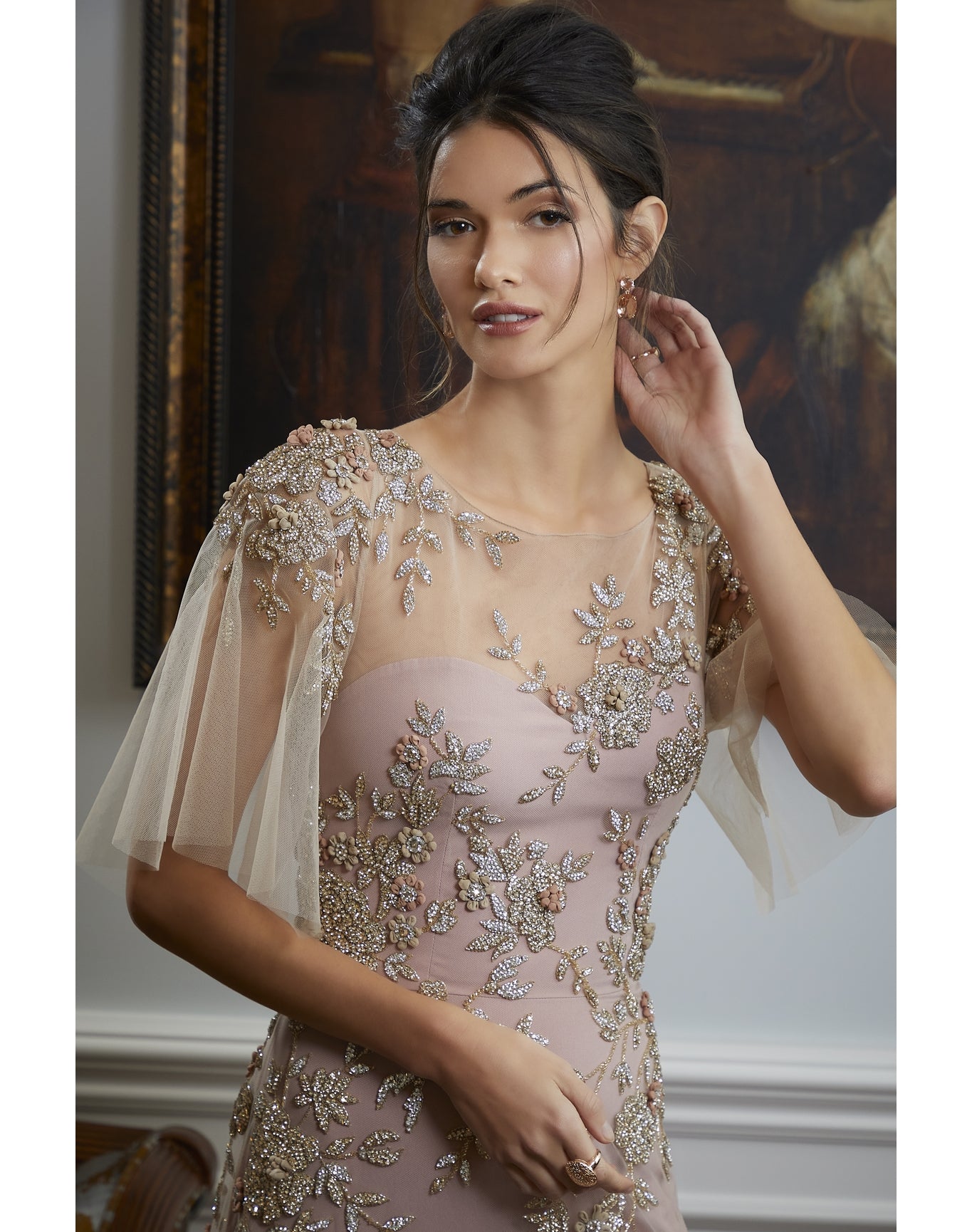 Evening Gown | Rose Gold